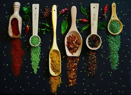 Picture of THE POWER AND BEAUTY OF SPICES .