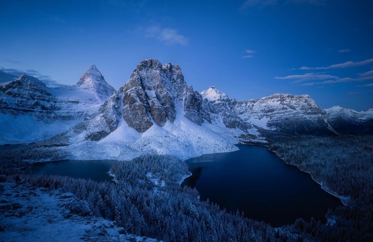 Picture of TWILIGHTA??S WHISPER ON MOUNT ASSINIBOINE