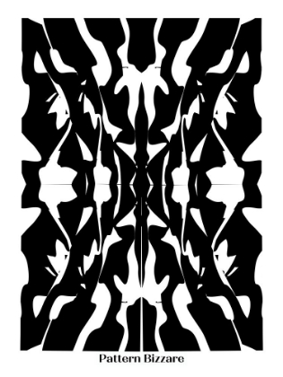 Picture of PATTERN BIZARRE IN BLACK