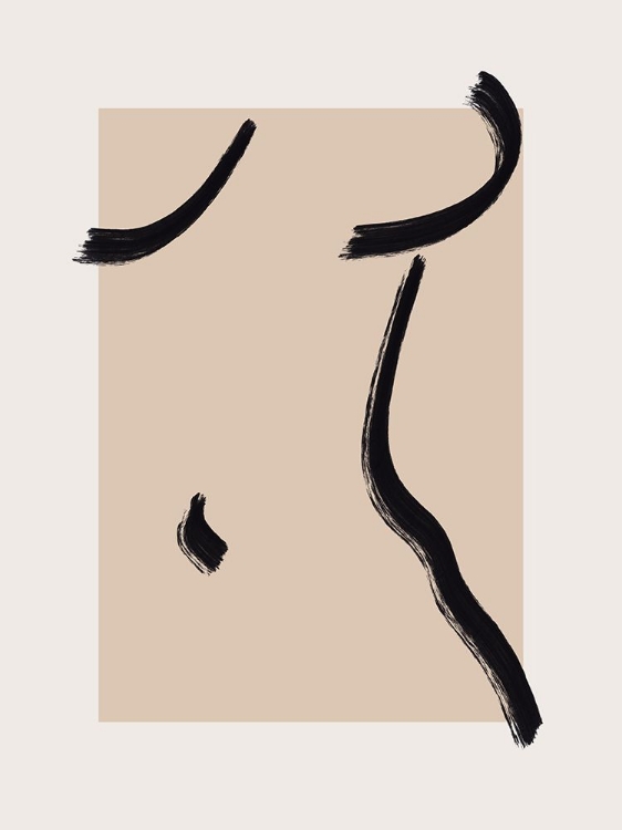 Picture of ABSTRACT MINIMAL NUDE LINE ART 2