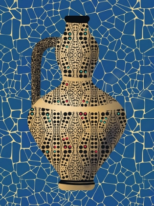 Picture of MOSAIC VASE COLOR STUDY