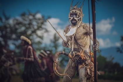 Picture of TRIBAL WARRIOR FROM BALIEM VALLEY