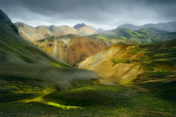 Picture of MOODY DAY IN THE HIGHLANDS OF ICELAND