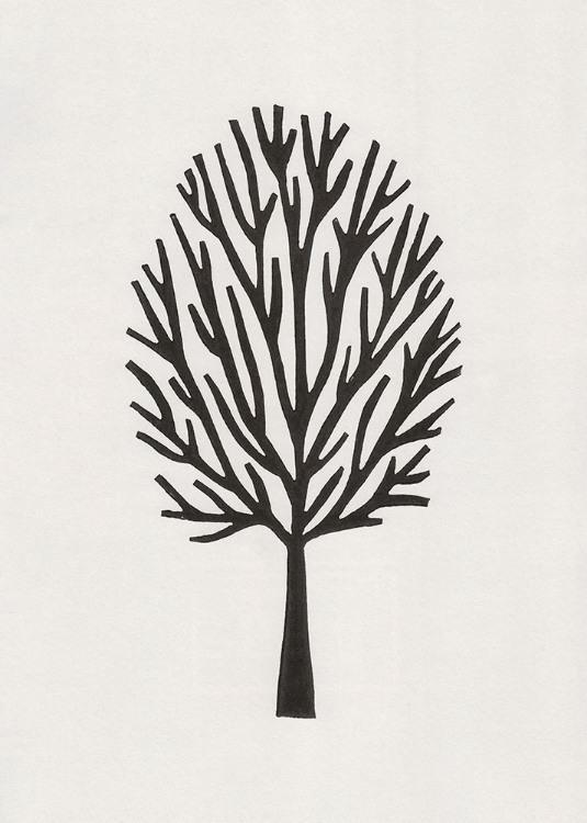 Picture of LINOCUT TREE #3