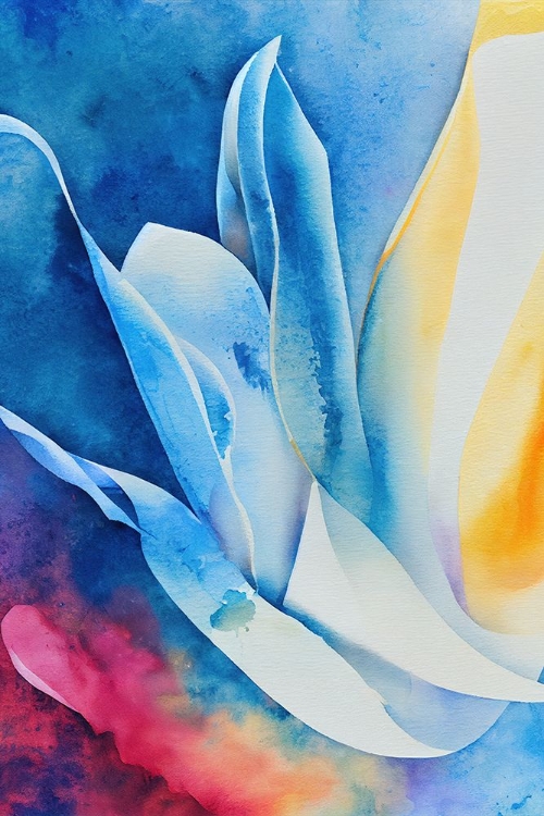 Picture of NATURE INSPIRED ABSTRACT WATERCOLOR  (DAY 28)