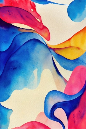 Picture of NATURE INSPIRED ABSTRACT WATERCOLOR  (DAY 60)