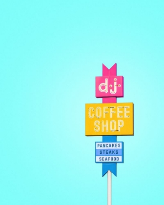 Picture of DJ COFFEESHOP SIGN