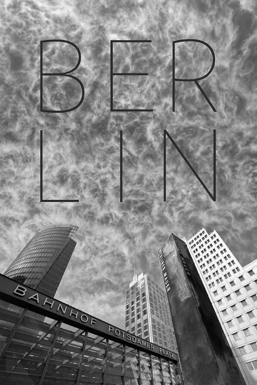 Picture of BERLIN POTSDAMER PLATZ | TEXT A SKYLINE