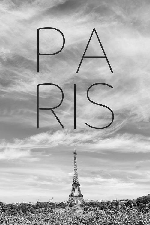 Picture of PARIS EIFFEL TOWER | TEXT A SKYLINE