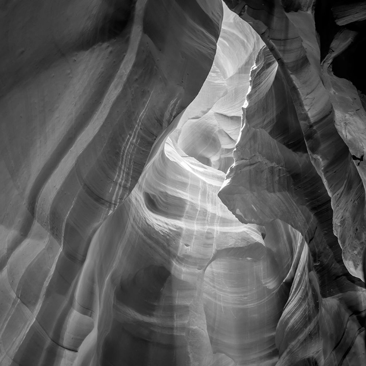 Picture of MONOCHROME ANTELOPE CANYON DAYLIGHT