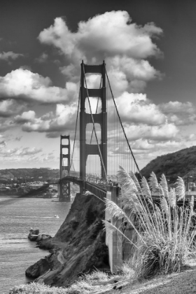 Picture of SAN FRANCISCO GOLDEN GATE BRIDGE - MONOCHROME