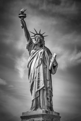 Picture of NEW YORK CITY MONOCHROME STATUE OF LIBERTY