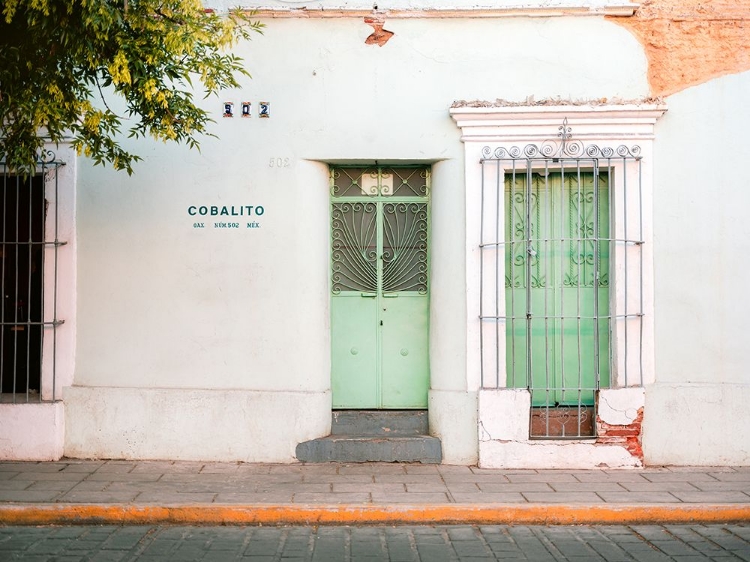 Picture of OAXACAN STREET | COLORFUL PASTEL MEXICO PHOTOGRAPHY