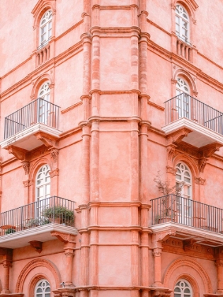 Picture of PASTEL PINK UMBRIA | ITALY TRAVEL PHOTOGRAPHY