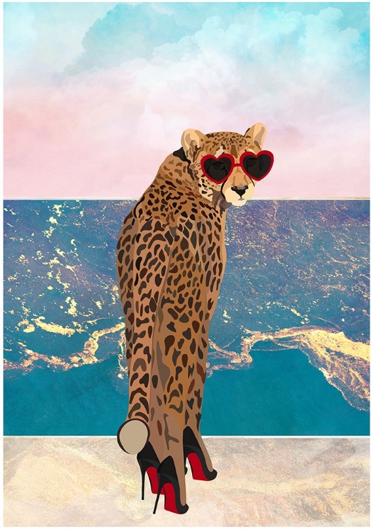 Picture of CHEETAH ON HOLIDAY