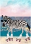 Picture of ZEBRA ON HOLIDAY ROLLERKSATING