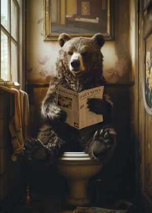 Picture of THE TOILET BEAR