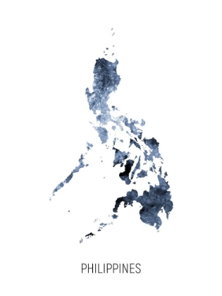 Picture of PHILIPPINES WATERCOLOR MAP