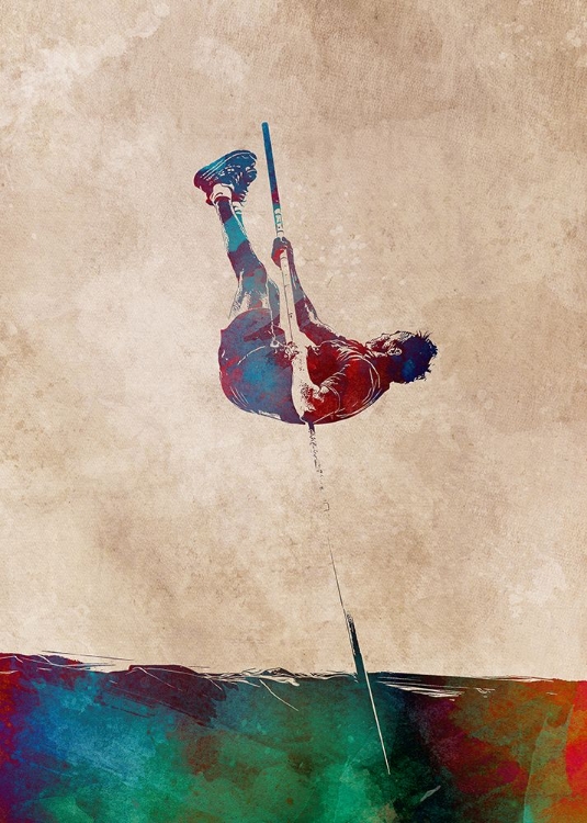 Picture of POLE VAULT SPORT ART