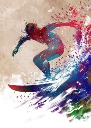 Picture of SURFING SPORT ART