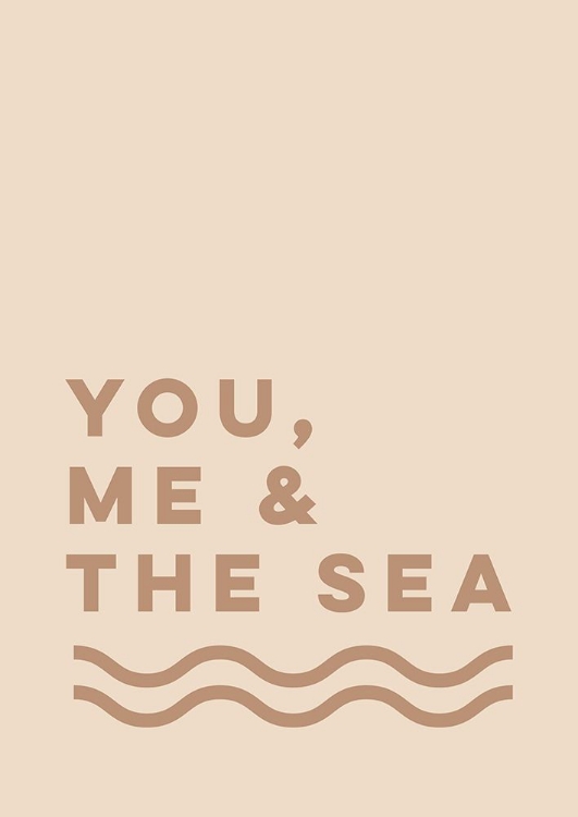 Picture of YOU ME AND THE SEA (SAND)