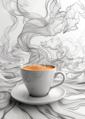 Picture of I LOVE COFFEE FOOD ILLUSTRATION ART (7)