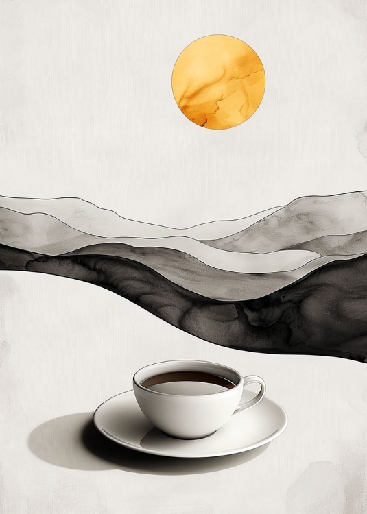 Picture of I LOVE COFFEE FOOD ILLUSTRATION ART (10)