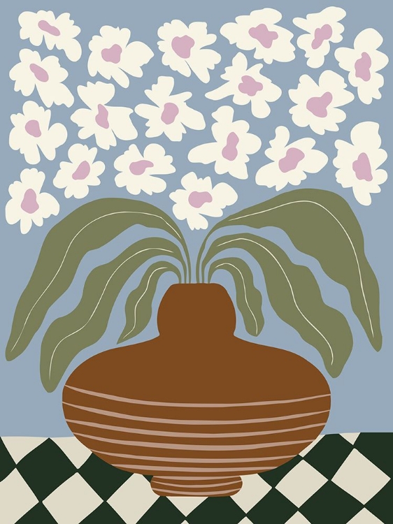 Picture of RETRO CLAY AND FLOWER