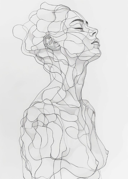 Picture of LINES ART WOMAN 14