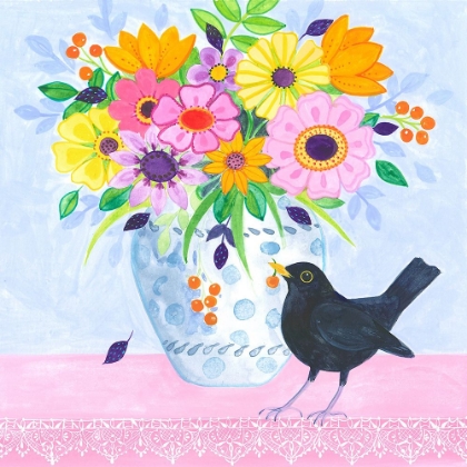 Picture of BLACKBIRD AND BOUQUET