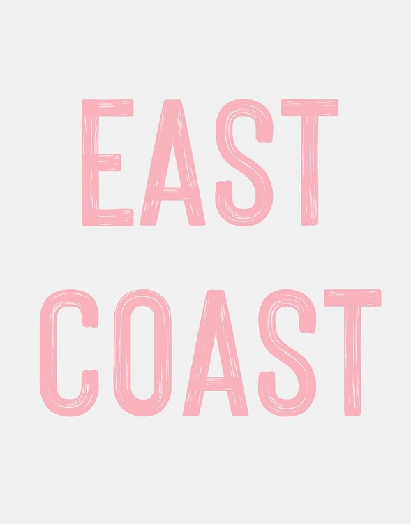 Picture of EAST COAST SIGN - PINK