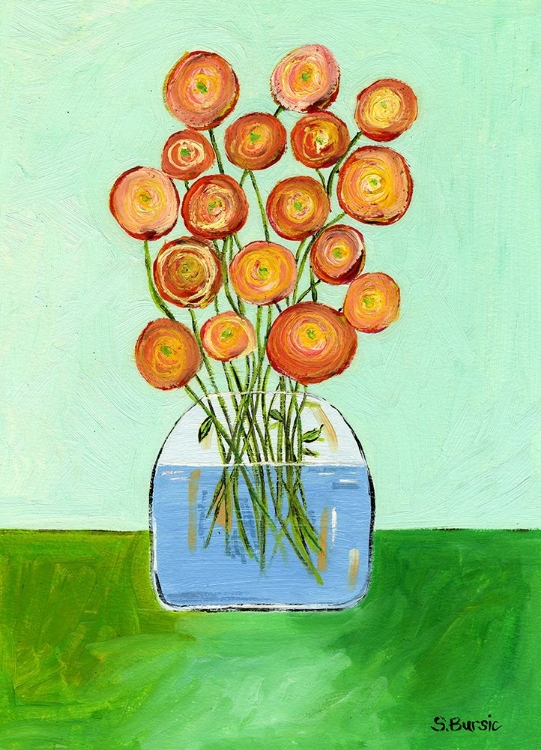 Picture of POPPIES IN VASE