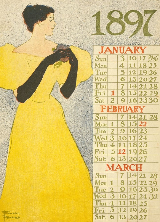 Picture of CALENDAR 1897 (1896)