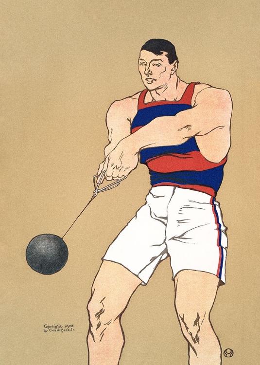 Picture of HAMMER THROW (1908)