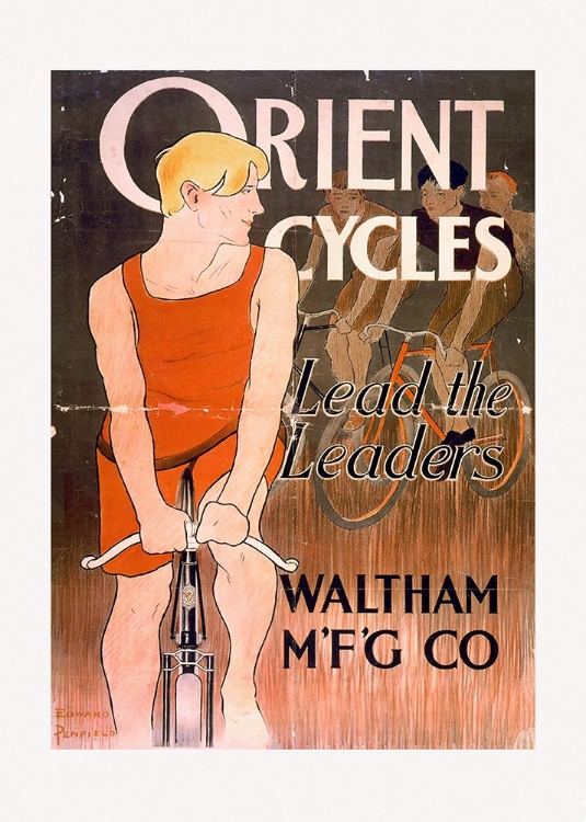 Picture of ORIENT CYCLES LEAD THE LEADERS. WALTHAM MFG CO