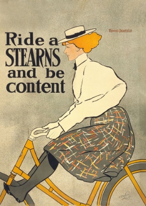 Picture of RIDE A STEARNS AND BE CONTENT (1896)