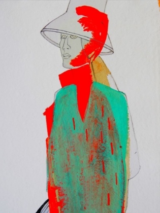 Picture of WOMAN WITH HAT