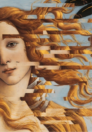 Picture of THE BIRTH OF VENUS BY SANDRO BOTTICELLI COLLAGE