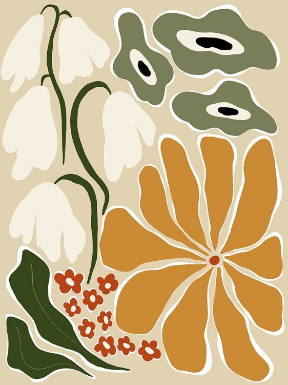 Picture of CLASSIC MID CENTURY FLORALS