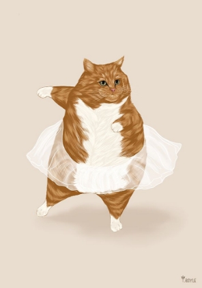 Picture of BALLET CAT - I CAN DO ANYTHING I DREAM OF