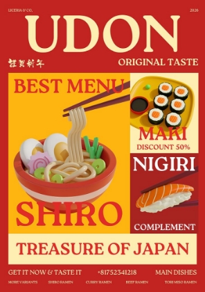 Picture of UDON POSTER