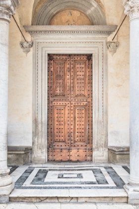 Picture of ANCIENT BROWN DOOR