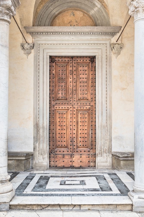 Picture of ANCIENT BROWN DOOR