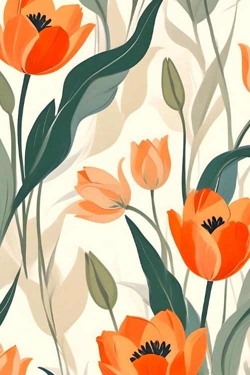 Picture of ORANGE TULIPS