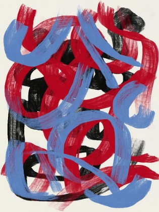 Picture of DRY DIRECTIONAL STROKES ABSTRACT 02