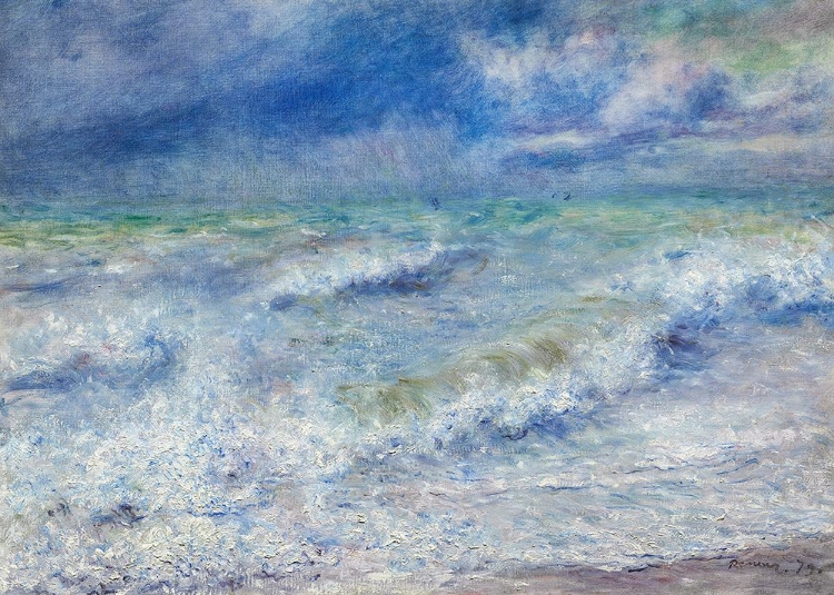 Picture of SEASCAPE   PIERRE AUGUSTE RENOIR