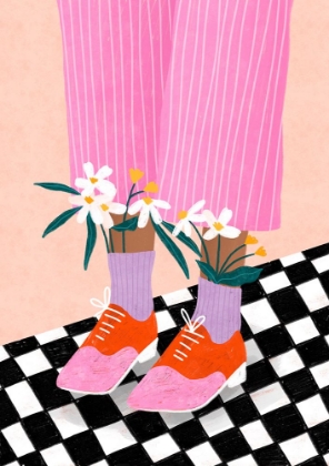 Picture of FLORAL SOCKS