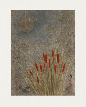 Picture of JAPANESE GRASS FIELD AT NIGHT (1807A??1891)