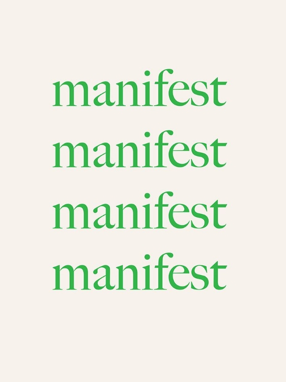 Picture of MANIFEST GREEN   STD