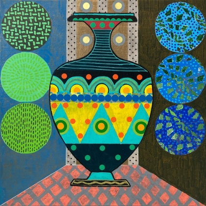 Picture of DARK GREEN VASE